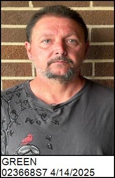 Registry photo of GREEN, ROBBIE LEE