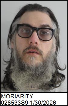 Registry photo of MORIARITY, JOSHUA STEPHEN